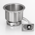Thumbnail image #3 for Eagle Group 7-Quart Round Drop-In Electric Food Warmer with Drain, Infinite Control