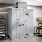 Thumbnail image #3 for Kolpak Polar-Pak PX8-0608-CT Indoor Floorless Walk-In Cooler, Top-Mounted Self-Contained Refrigeration, 5'10" x 7'9" x 8'6.25"