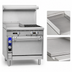 Thumbnail image #3 for Imperial Spec Series 36-Inch Heavy Duty Gas Range with 2 Open Burners, 18-Inch Griddle, and Convection Oven
