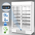 Thumbnail image #3 for Beverage-Air MarketMax IQ 47-Inch 2-Section Glass Door Refrigerated Merchandiser, White, Electronic Smart Lock