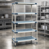 Thumbnail image #3 for MetroMax i 5-Tier Open Grid Polymer Starter Shelving Unit, 30