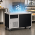 Thumbnail image #3 for Randell Custom & Serving 36-Inch Mobile Modular Frost Top Serving Station, 2-Pan, Enclosed Base