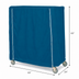 Thumbnail image #3 for Metro 60 x 24 x 62 Inch Queen Mary & Banquet Cart Cover, Uncoated Nylon, Mariner Blue