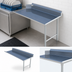 Thumbnail image #3 for Sapphire Manufacturing SMCDT-96R 96-Inch Straight Clean Dish Table with 10-1/2-Inch Backsplash