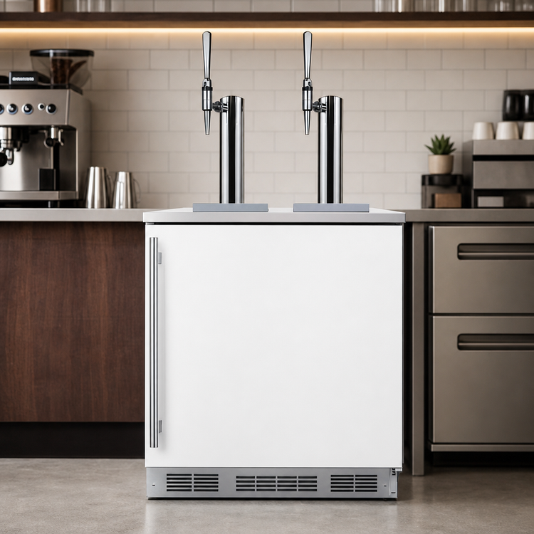 Product image #4 for Summit Appliance 24-Inch Wide ADA-Compliant Nitro-Infused Coffee Kegerator with Dual Towers