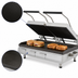 Thumbnail image #3 for Star Pro-Max 2.0 28-Inch Countertop Panini Sandwich Grill, Grooved Top/Smooth Bottom, Cast Iron Plates, Electronic Controls