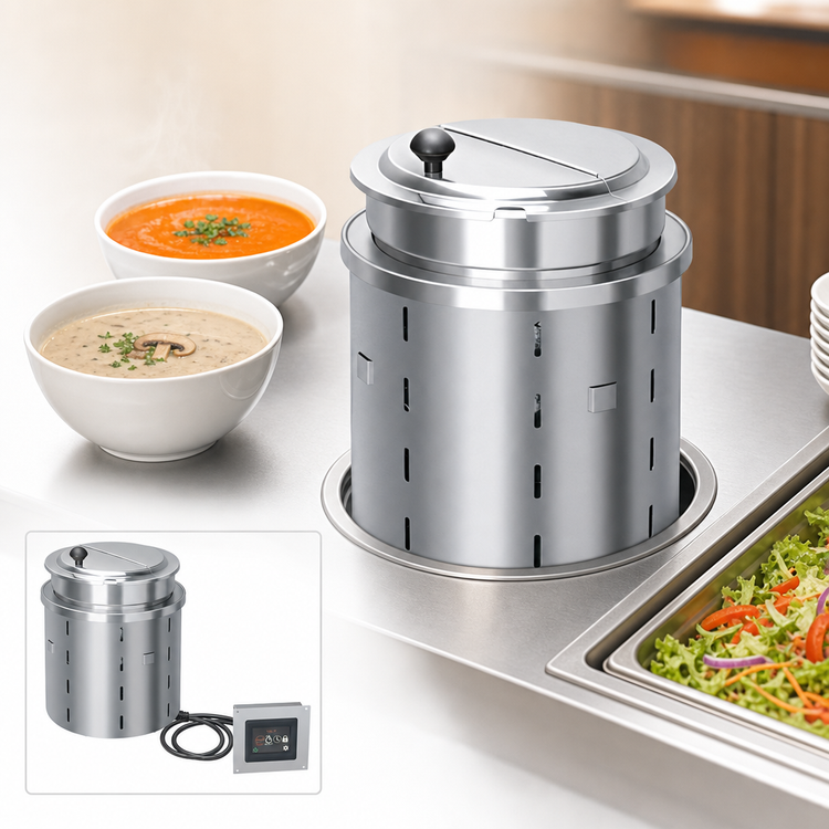 Product image #3 for Hatco SWB-11QT Built-In Dry Soup Well, 11 Quart, 120V