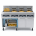 Thumbnail image #3 for Frymaster RE High Efficiency 4-Tank Electric Fryer Battery with Built-In Filtration, 4 x 50 lb, 4 x 14 kW