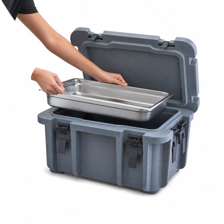 Product image #4 for Cambro Ultra Pan Carrier® Top-Loading Insulated Food Pan Carrier for 1 Full-Size GN Pan