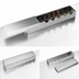 Thumbnail image #3 for Krowne Royal Series 30 Inch Countertop Bitters Tray with Full Sliding Cover, 8-Bottle Capacity