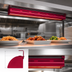 Thumbnail image #3 for Hatco Glo-Ray Curved Infrared Strip Heater, 18-Inch, Standard Watt, Aluminum Housing