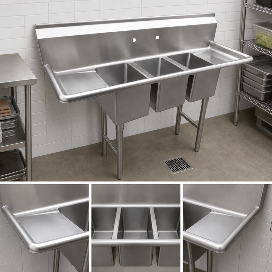Compact 3-Compartment Layout