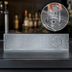 Thumbnail image #3 for 8 x 33 Inch Surface Mount Stainless Steel Drip Tray Trough with Integral Glass Rinser