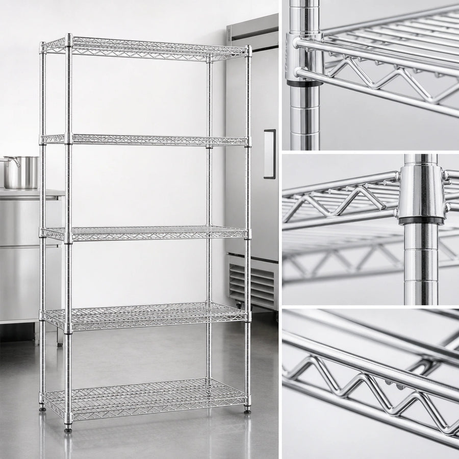 Patented QuadTruss Shelves
