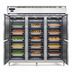 Thumbnail image #3 for Continental Refrigerator Designer Line DL3W-HD Three-Section Standard Depth Heated Holding Cabinet