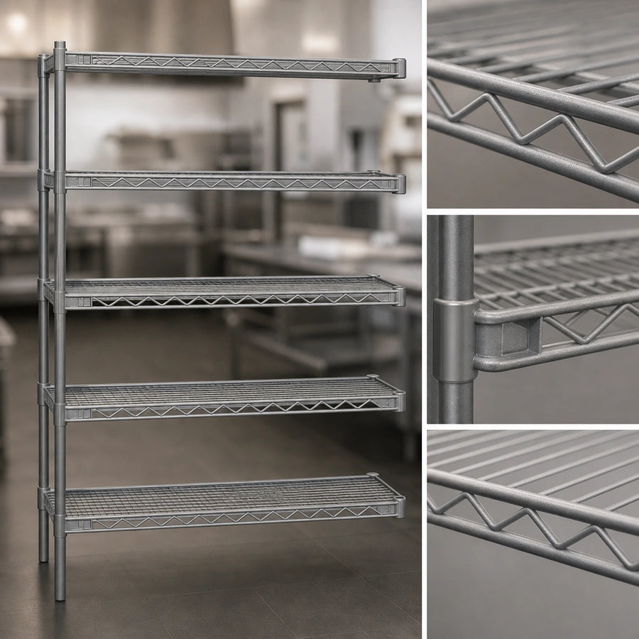Patented QuadTruss® Shelves