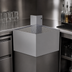 Thumbnail image #3 for Glastender Underbar Outside Wedge Corner Drainboard, 75° Angle, 19-Inch Deep, No Legs, Stainless Steel