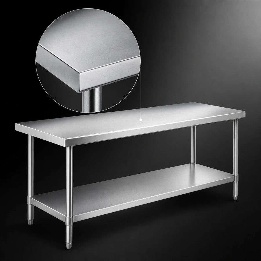 Heavy-Duty Stainless Steel Top