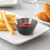 Thumbnail image #4 for American Metalcraft Black Round Satin Stainless Steel Sauce Cup, 1-1/2 oz.