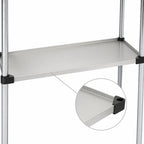 Thumbnail image #3 for Metro Super Erecta 2148FS 48" W x 21" D Flat Solid Stainless Steel Shelf with Raised Ship's Edge