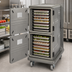 Thumbnail image #3 for Cambro Pro Cart Ultra Electric Front-Loading Cold Food Pan Carrier, 2 Compartments, 16 GN 1/1 Pan Capacity
