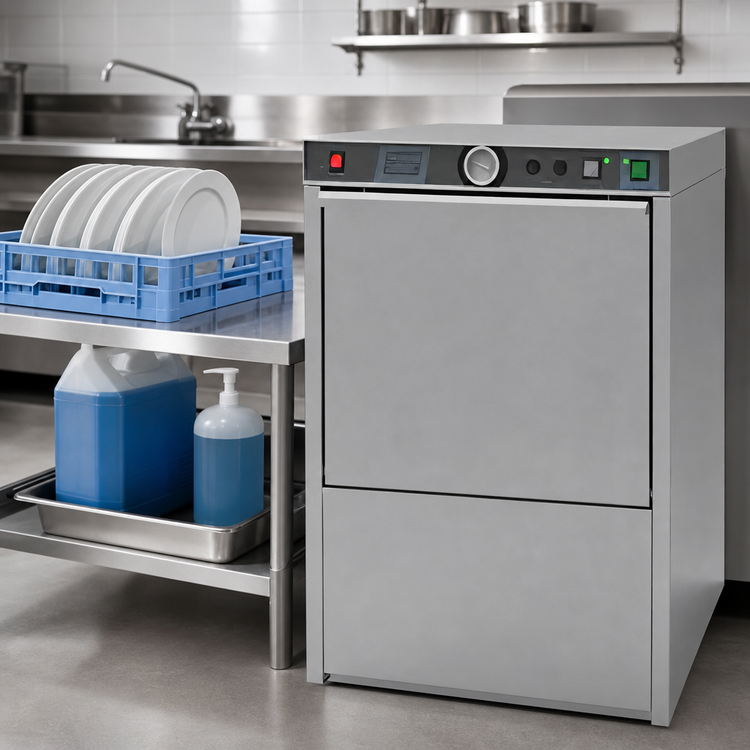 Product image #3 for 24-Inch Undercounter Low-Temperature Chemical Sanitizing Dishwasher
