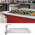 Thumbnail image #3 for Vollrath 4-Series Signature Server Stainless Steel Countertop Plate Rest, Left Side, 28-Inch Wide