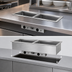 Thumbnail image #3 for Atlas Metal WIHL-2 Slim-Line Two-Well Electric Drop-In Hot Food Well with Drain, Wet or Dry