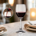 Thumbnail image #3 for Ocean Duchess 9 oz Clear Stemmed Red Wine Glass