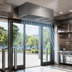 Thumbnail image #3 for Berner Architectural Recessed 16 Ambient Air Curtain, 84 Inches Wide, 2 x 1 HP Motors, Single Phase