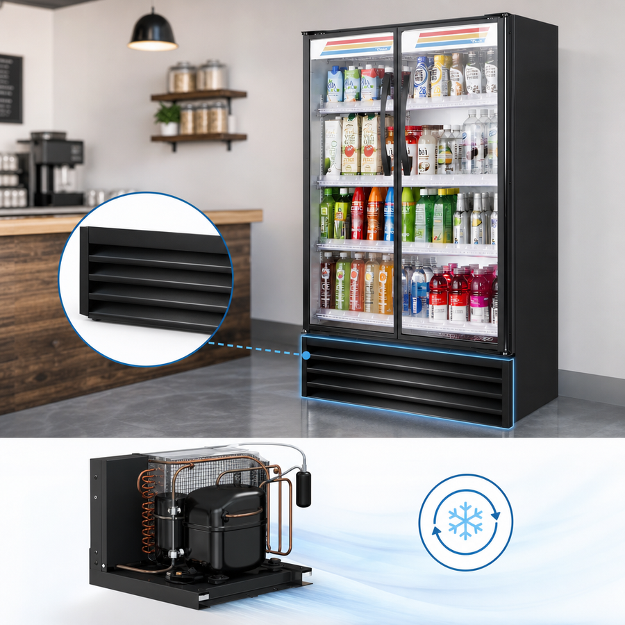Self-Contained Bottom-Mounted Refrigeration