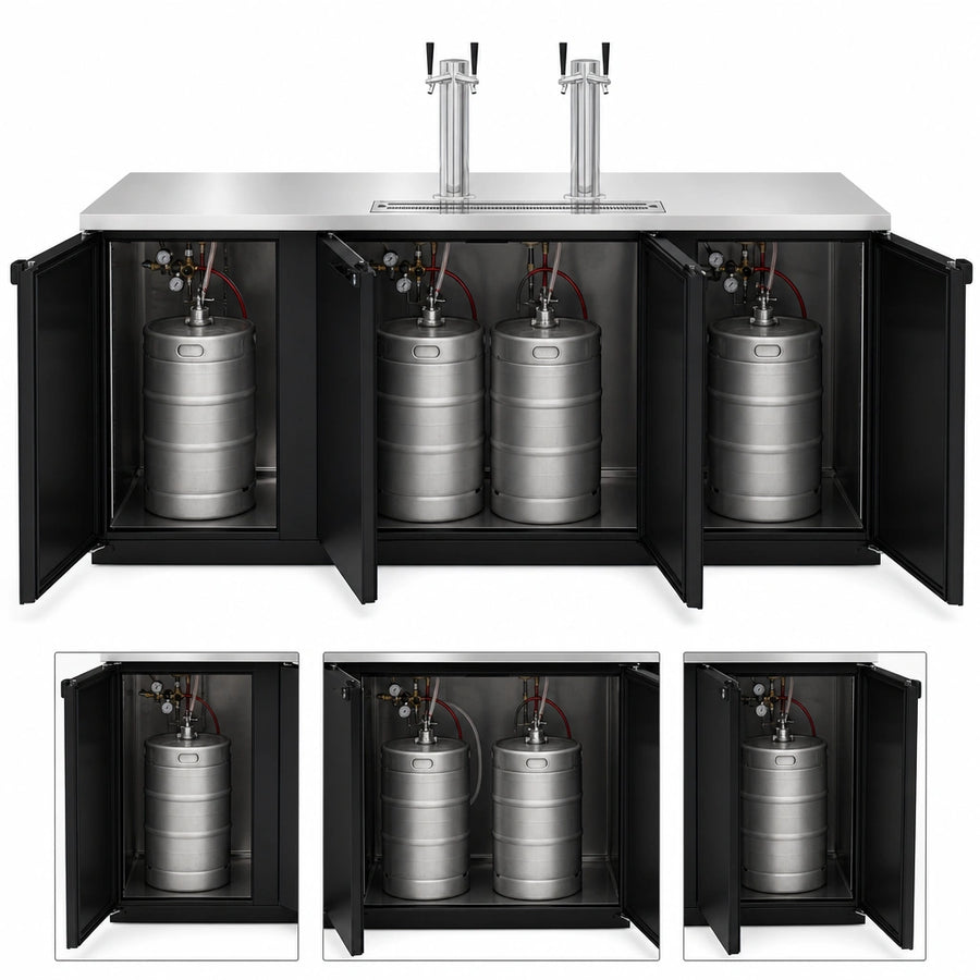 Three-Section Cabinet