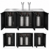 Thumbnail image #3 for Hoshizaki Three-Section Direct Draw Draft Beer Cooler, 80-Inch, 4 Half-Keg Capacity
