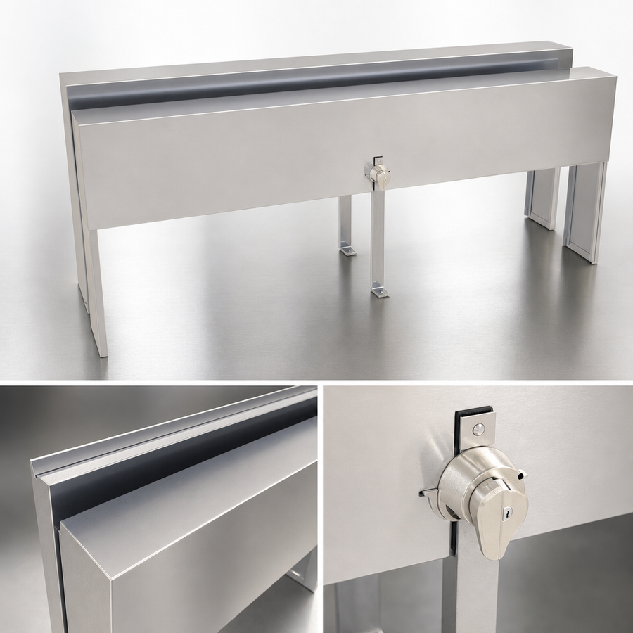 Double Speed Rail Locking Cover