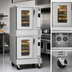 Thumbnail image #3 for Southbend Platinum Double Deck Half-Size Electric Convection Oven, 7.5 kW Per Deck, Touch Controls, Ventless, Standard Depth