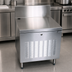 Thumbnail image #3 for CHOICE 24 x 24 x 36-Inch Stainless Steel POS Work Center Cabinet Base with Locking Door