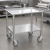 Thumbnail image #3 for Proluxe UT1300 Mobile Utility Dough Press Table, 21-Inch Wide, Stainless Steel Top and Undershelf