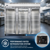 Thumbnail image #3 for Continental Refrigerator 3FENSAGD 82-1/4