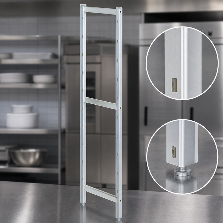 Product image #3 for Fermostock 71-Inch H x 18-Inch D Stationary Modular Shelving Upright