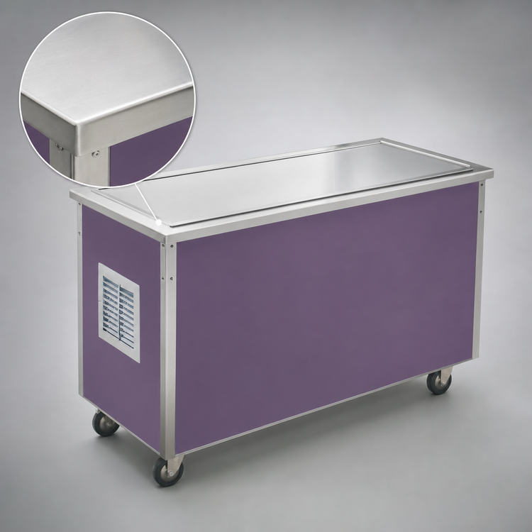 Product image #3 for Vollrath 4-Series Signature Server 60-Inch Frost Top Serving Counter with Enclosed Base, 30-Inch Working Height
