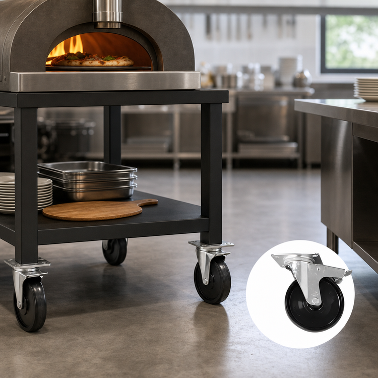 Product image #3 for Pizza Oven Stand Casters