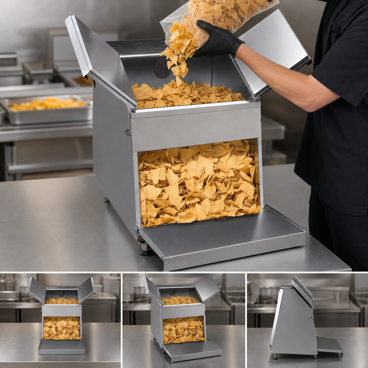 Product image #3 for Comstock-Castle 46 Gallon Top-Loading Nacho and Tortilla Chip Warmer