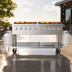Thumbnail image #3 for 72-Inch Commercial Mobile Outdoor Propane Gas Grill with 10 Burners