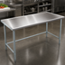 Thumbnail image #3 for Spec-Master Marine Series 72-Inch x 36-Inch Stainless Steel Work Table with Galvanized Base
