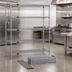 Thumbnail image #3 for Quantum Chrome Plated Wire Shelving Starter Kit, 72