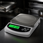 Thumbnail image #3 for CDN SD2206 Digital Portion Control Food Scale, 22 lb Capacity, Backlit Display, Stainless Steel Platform Case of 24