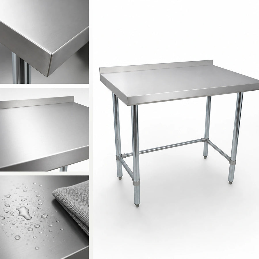 18-Gauge Stainless Steel Top