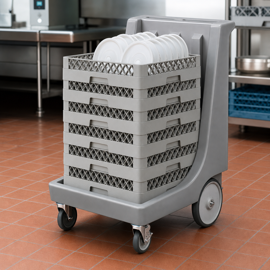 Full-Size Dish Rack Transport