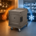 Thumbnail image #4 for Cambro Camtherm® Low Profile Electric Hot/Cold Food Holding Cabinet Cart, Single Door, Granite Sand, 11 Sheet Pan Capacity