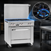 Thumbnail image #3 for Southbend S-Series 36-Inch Gas Restaurant Range with 4 Open Burners, 12-Inch Griddle and Convection Oven